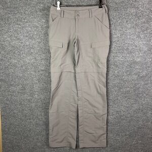 The North Face Convertible Cargo Pants Women's Outdoor Hiking Travel Size 2 Long